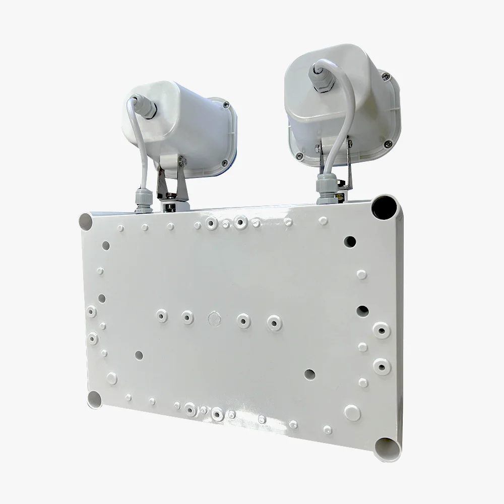 High Lumen 2x6W LED Twin Spot Emergency Light with 3-Year Warranty and 50000 Hours Lifespan