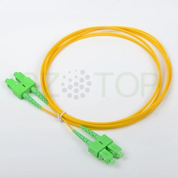 15M Fiber Optic Patch Cord UPC APC FC ST SC LC Single Mode SM Optical Cable 3.0mm Duplex Optical FTTH Fiber Jumper