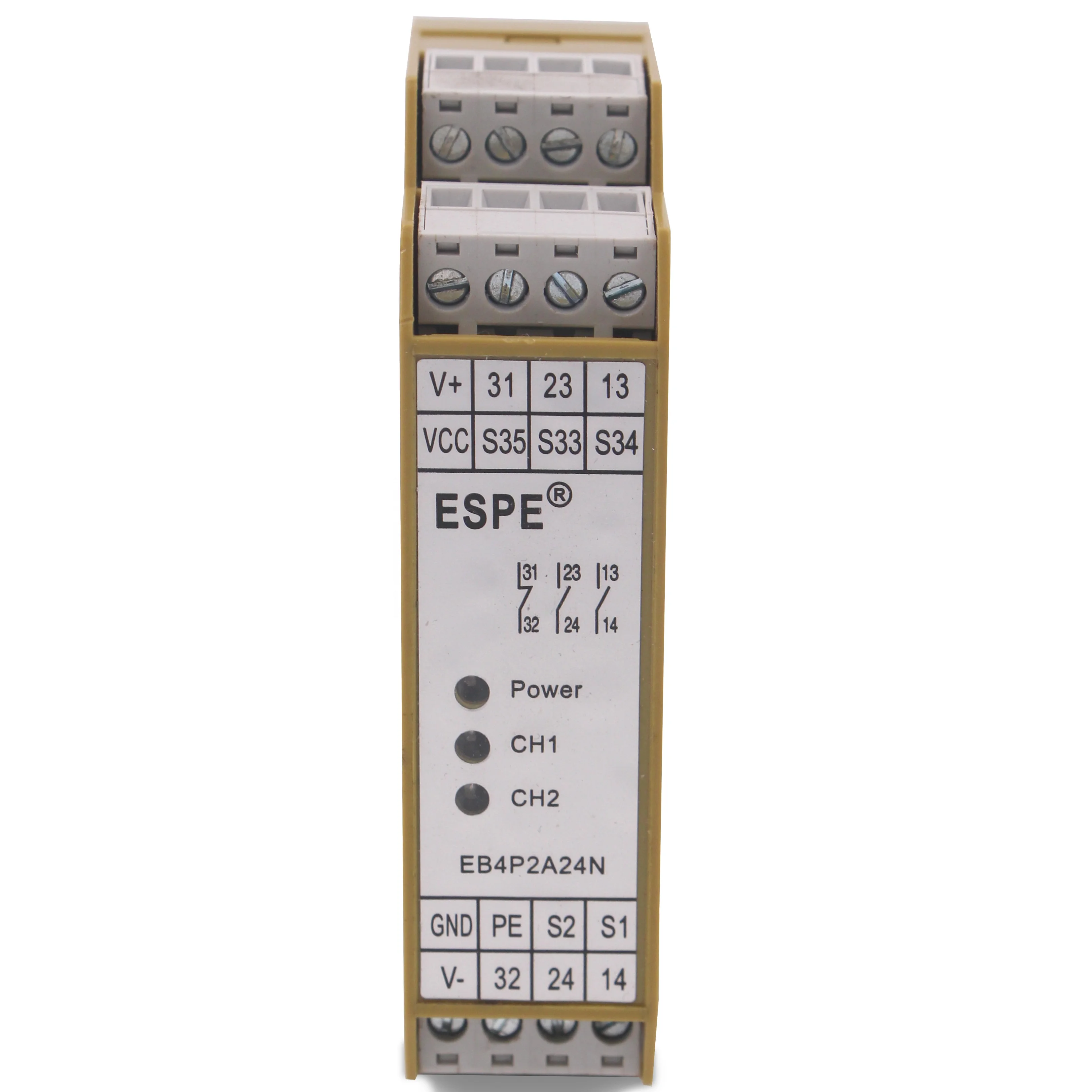 New Original 24V Electric Relay Module EB4P2A24P Miniature Size High Power Safety Relay with Sealed Protection