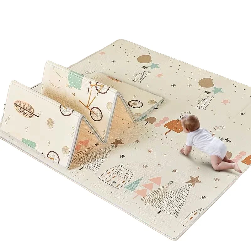 Сетчатая трикотажная ткань на заказ детский игровой коврик Поролоновый пол в наличии