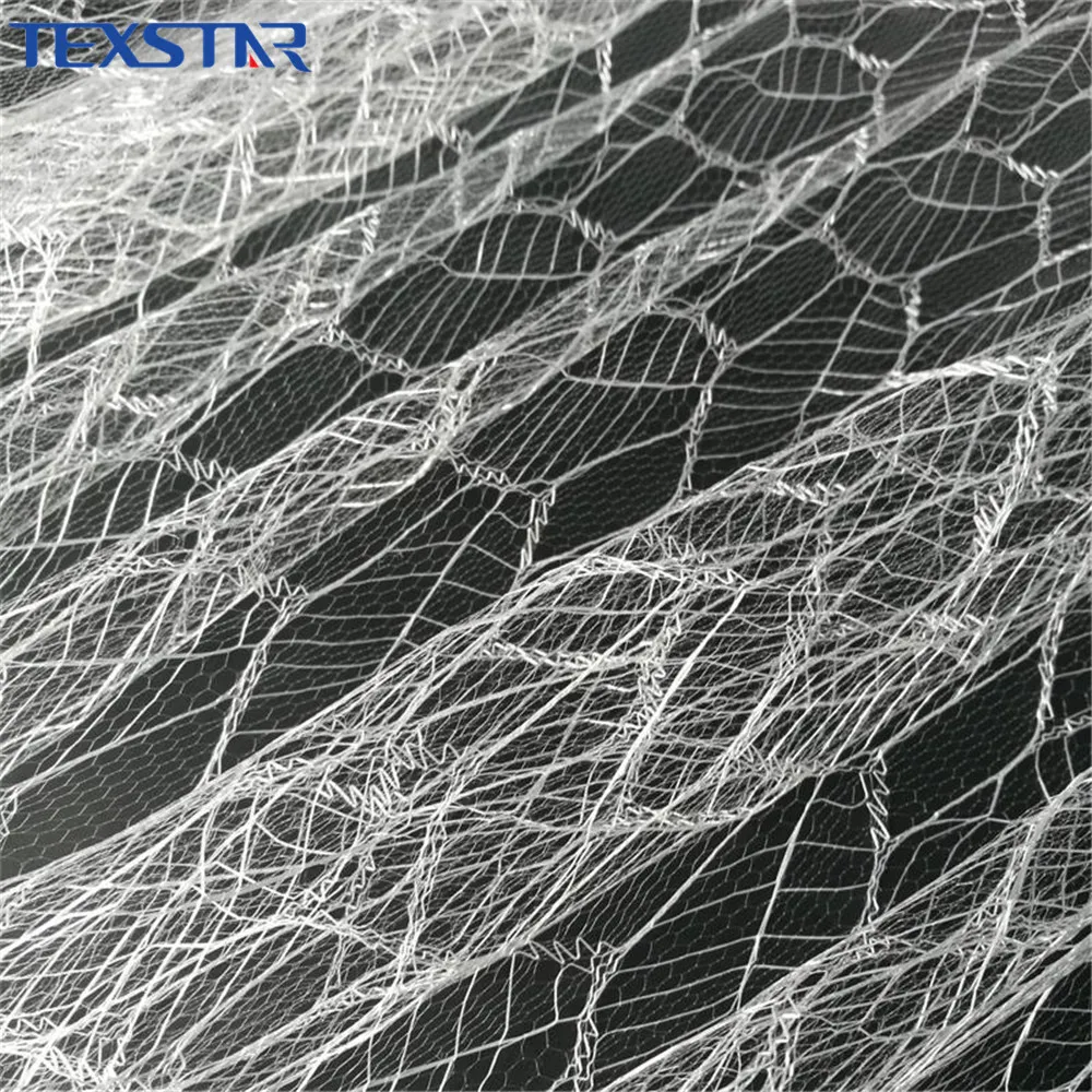 Полиэстеровая сетчатая ткань 100% для упаковки подарков и упаковки цветов