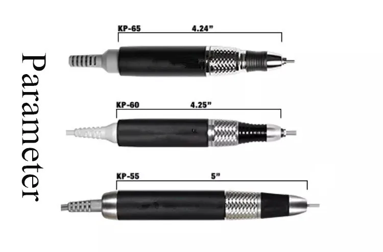 product japan made 28000rpm most powerful nail drill mani kp65 kp60 motor hand piece pro kp 60 hard gel nail polisher handpiece-5