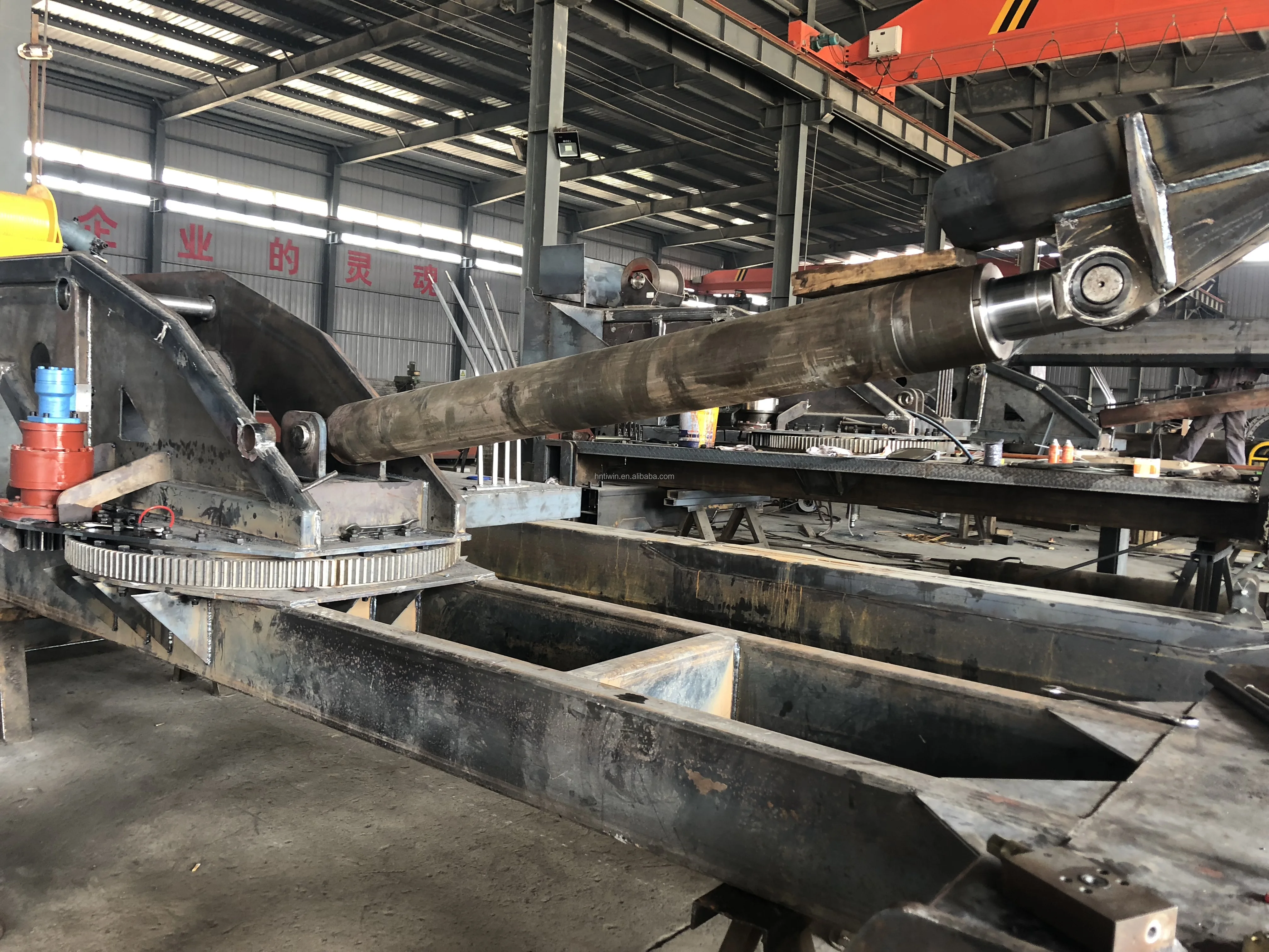 High Quality Telescopic Boom Barge Crane Cargo Loading and Unloading ...
