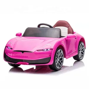 pink Toy Girl Car Powered Wheels Motos Electric Car Kids Remote for Children 12v Kids Ride on Car