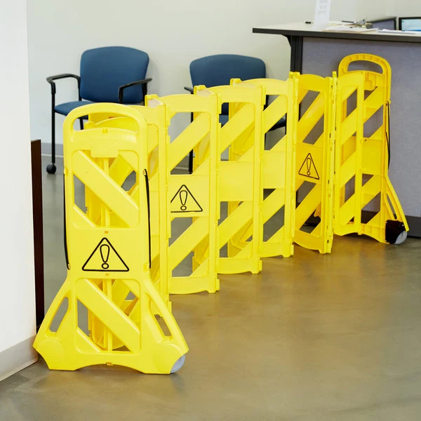 Customized color foldable PP safety caution board plastic warning sign no parking sign wet floor sign details