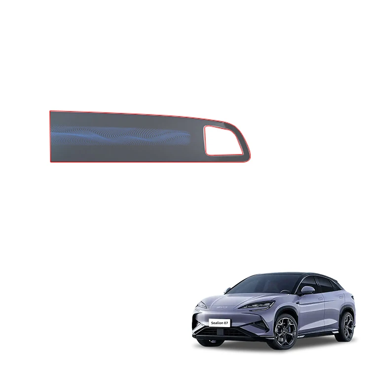 شاحن زجاج مقاوم للصدمات لحماية شاشة اللمس للملاحة في BYD Sealion 7 EV غلاف حماية داخلي للشاشة