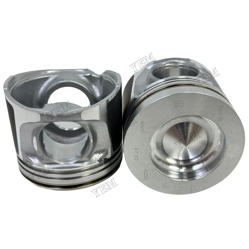 Piston Compatible for Volvo D6E Engine Parts Replaces