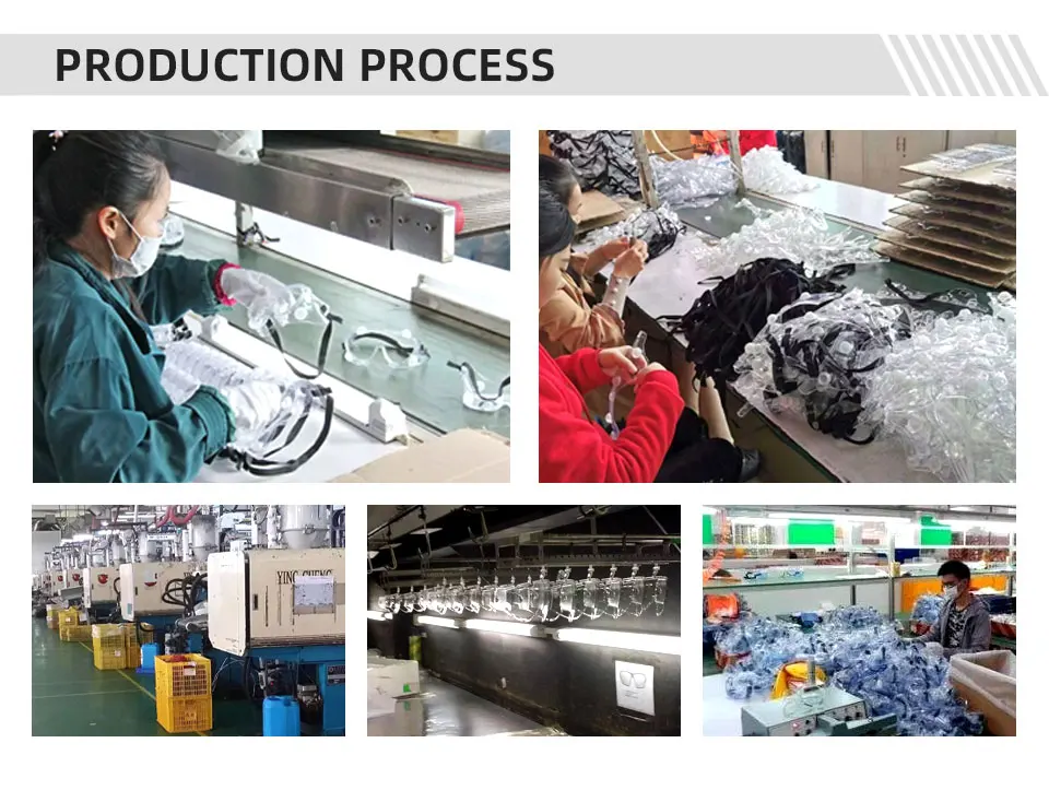 Industrial Work Glasses Safety Materials Polycarbonate Uvc Protection