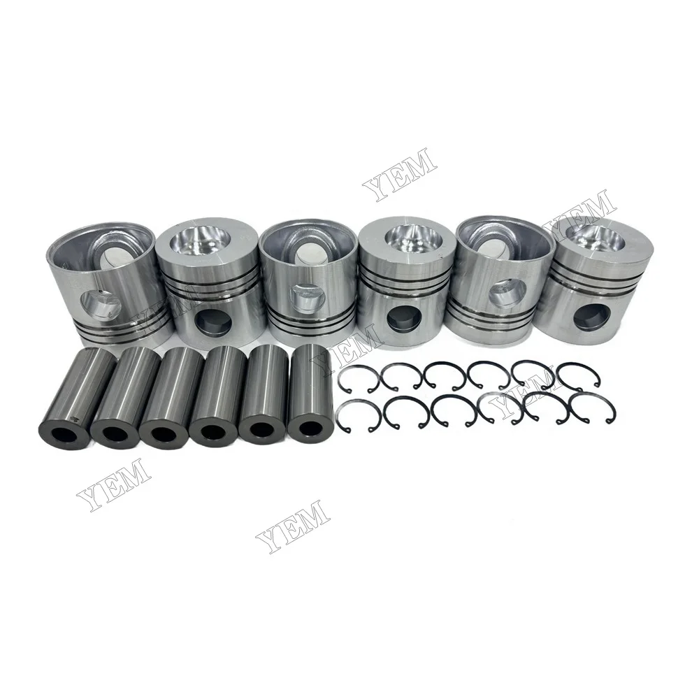 For Komatsu 6D105 Piston Kit Universal Engine Parts 2