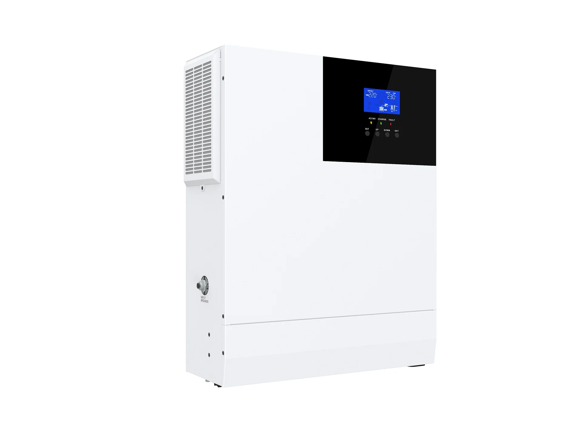 RisunPower 5KW 5000W Off Grid Single Phase Sine Wave MPPT Inverter Solar Inverter 48-60V Battery 5kW LCD Display