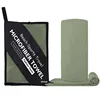 Bolso con cremallera verde militar