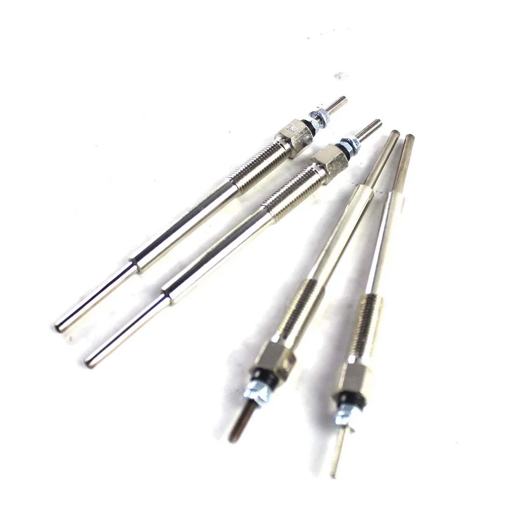 4 Pcs Glow Plug 8-97600096-0 for Isuzu Engine 4HK1 Truck NPR NQR NRR