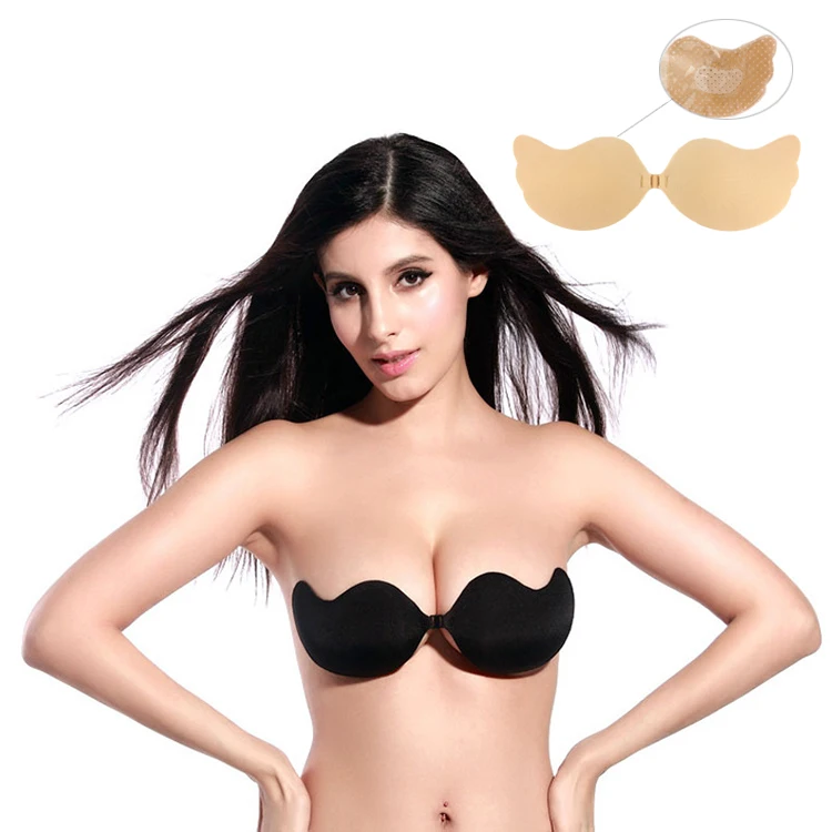 Women Invisible Silicone Breast Pads Lift Up Bra Nipple Cover Sticker UK seller 