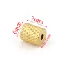 6x7x2 mesh pattern - gold [approx. 1.32g]