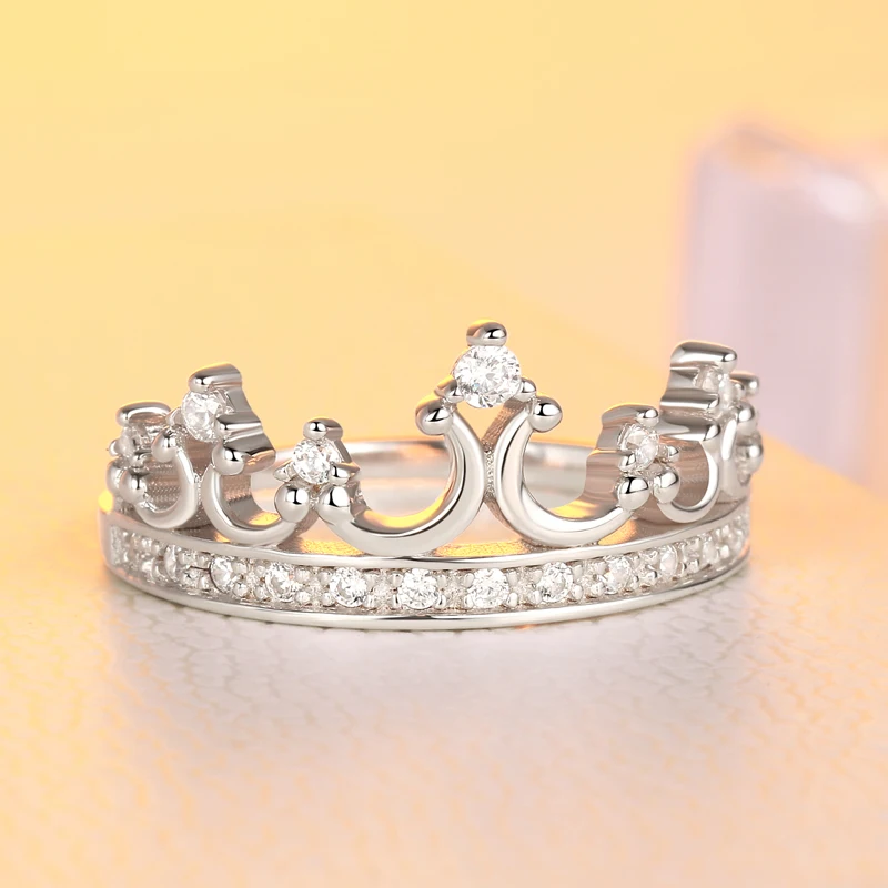 Wholesale Price 925 Sterling Silver Jewelry Ring CZ Diamond Engagement Wedding 925 Silver Rings for Women