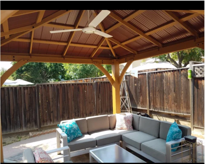 Solar Deckenventilator Mit Licht - Faltbarer Outdoor Ventilator Für Terrasse