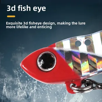 Young Falcon 5GVIB Luya Bait Stainless Steel Quivering VIP Micro Bionic Lure Artificial Hard Bait Hooks Mandarin Fish – Hard Lure – view 5