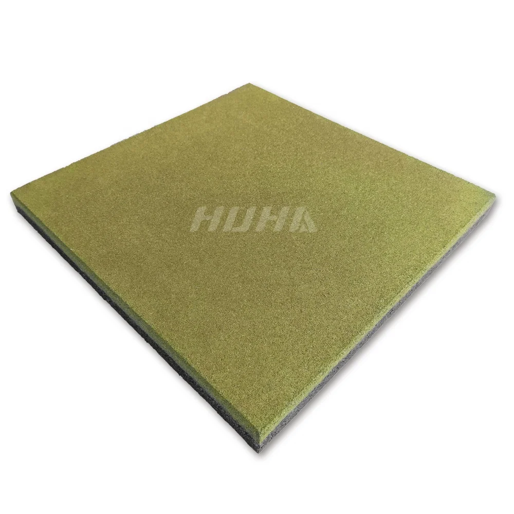 Guangdong Factory Safety Bulletproof Ballistic Rubber Tiles for Shooting Ranges Floor Wall Rubber Mats