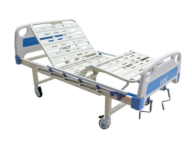 Wholesale Economic Medical 2 Crank Patient Clinic Manual Hospital Bed For Sick