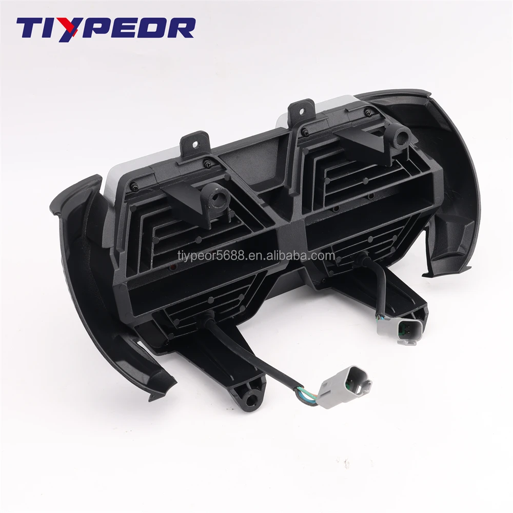 product tiypeor emark dot approved dual led drl sealed beam headlight moto headlamp drl for harley motorcycle road glide 2015 2023-7