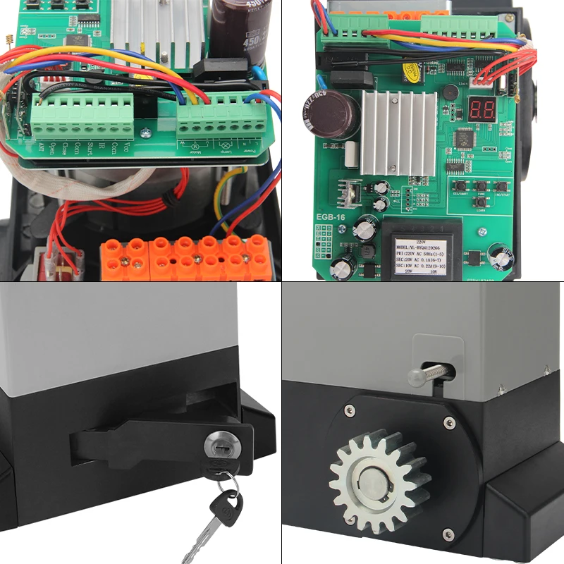 Heavy Duty 2500Kg Gate Sliding Operator Motor Automatic Gate Opener