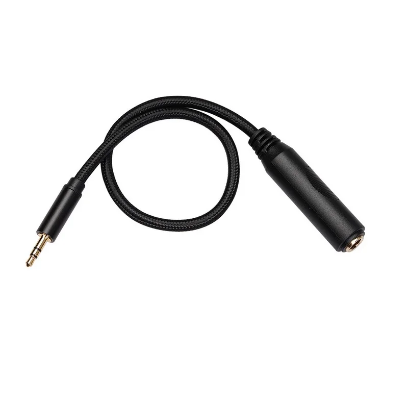 Adapter,Male 3.5mm To Fimale 6.35mm