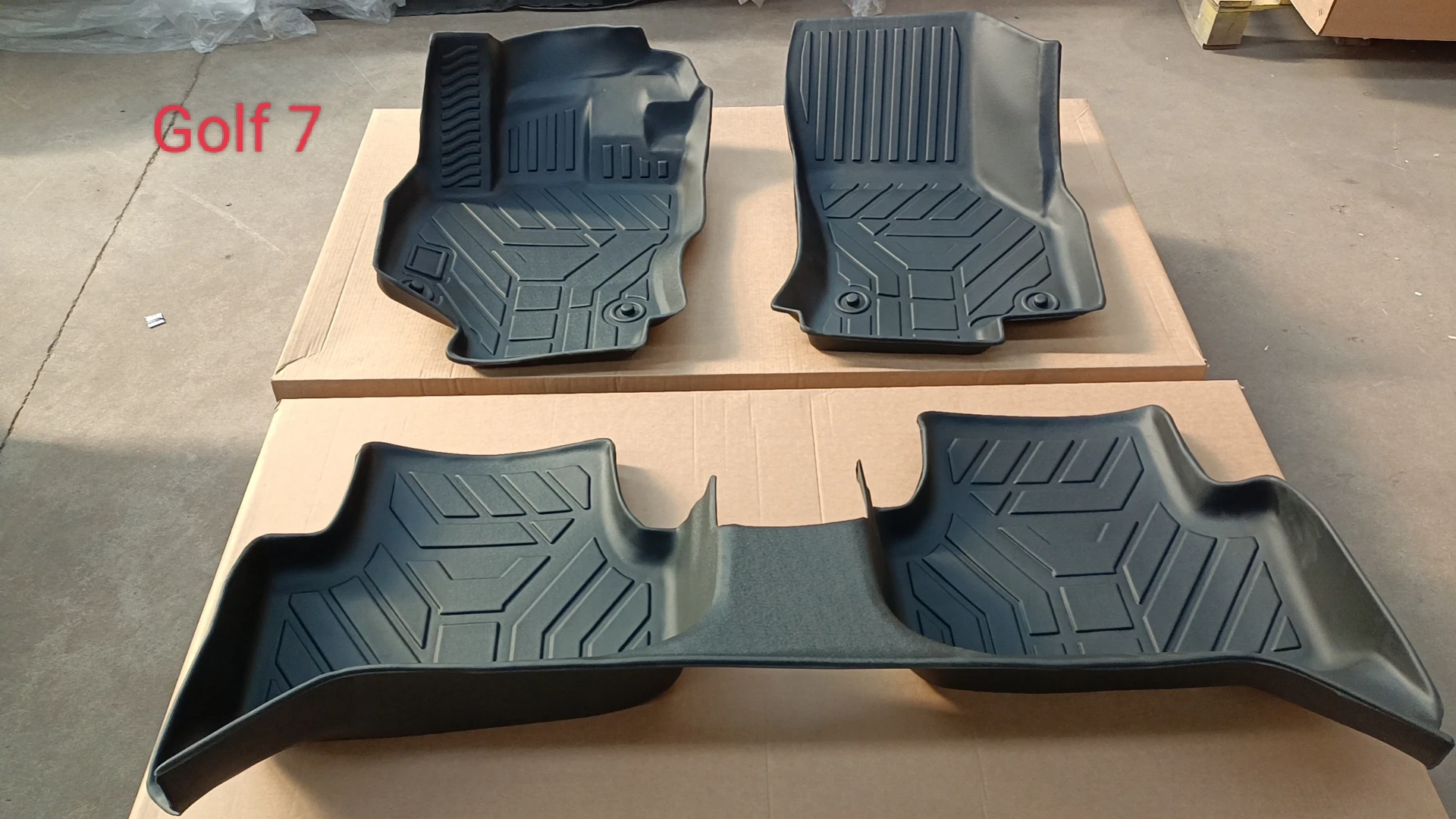 Супер поглощающий роскошный ПВХ катушки автомобильные коврики TPE и резиновый материал набор для различных моделей правого вождения Algeria Rush