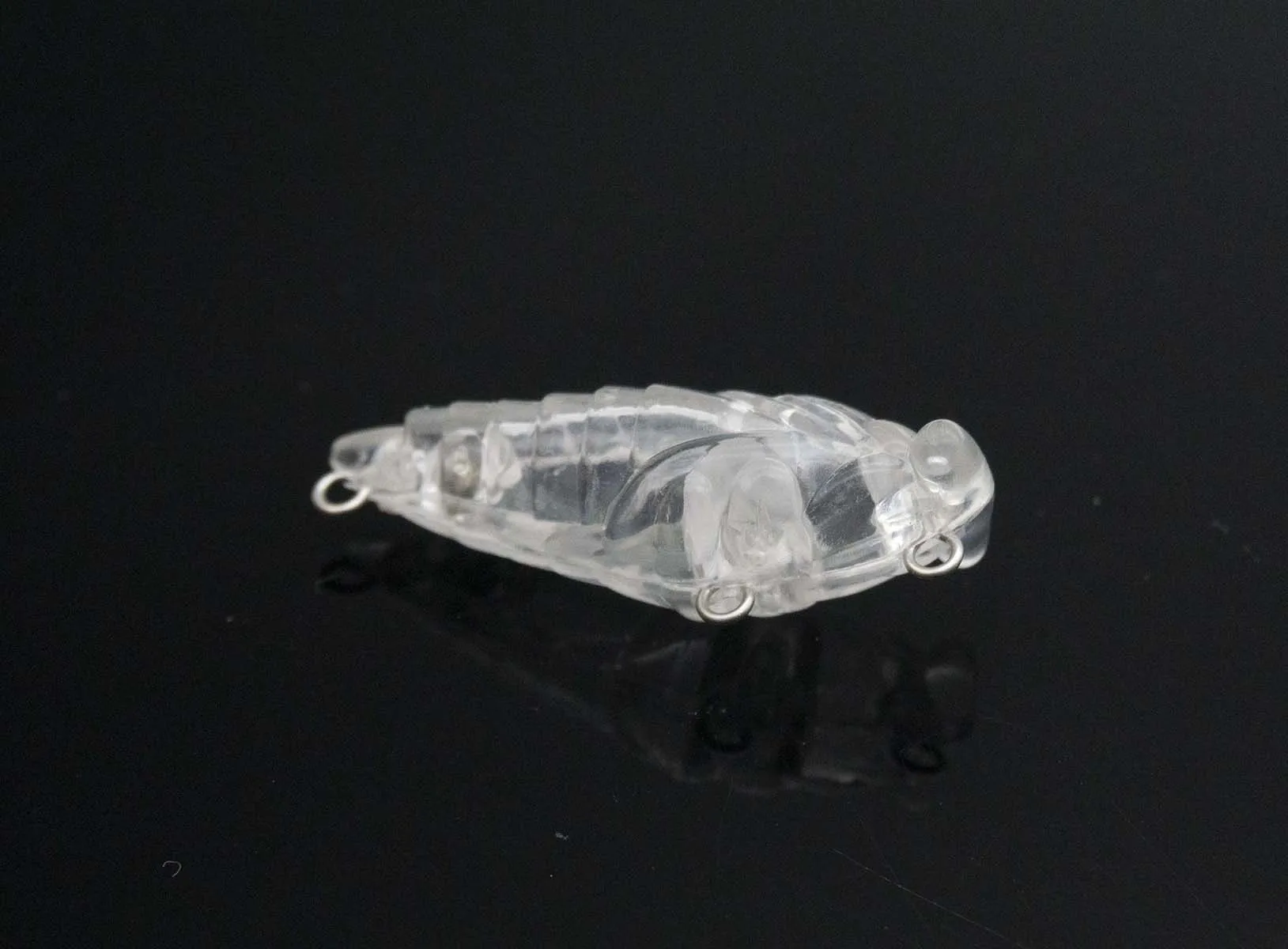 Abs Unpainted Cicada 38mm 2.4g Fishing Blank Lure Body Top Water Lure