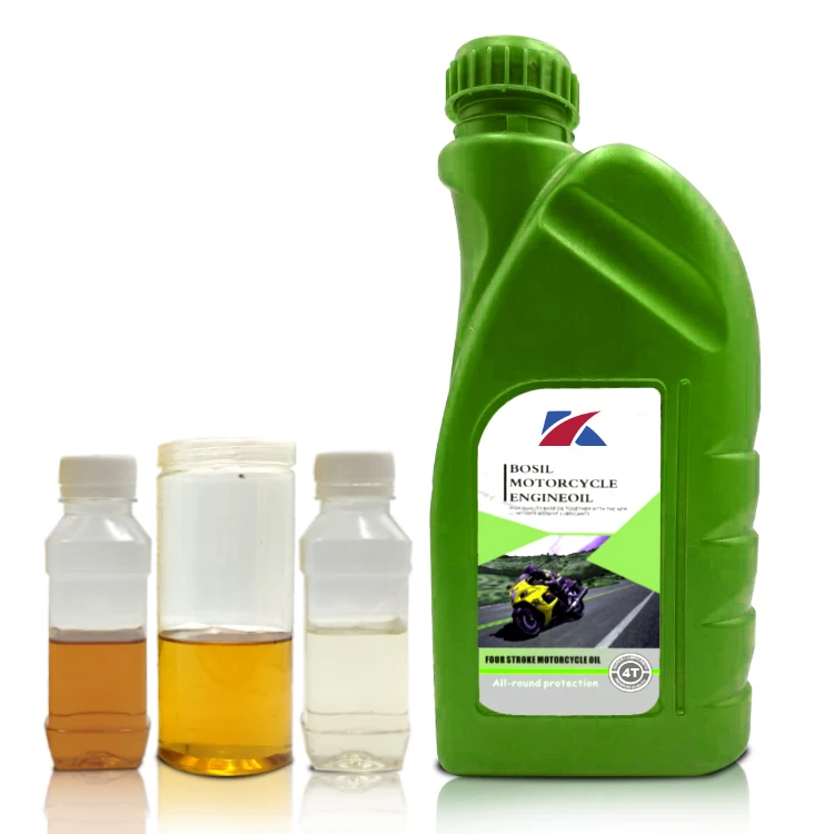 China LUWEI BOSIL Brand  Customized Package Synthetic 4T Motorcycle Engine Oil