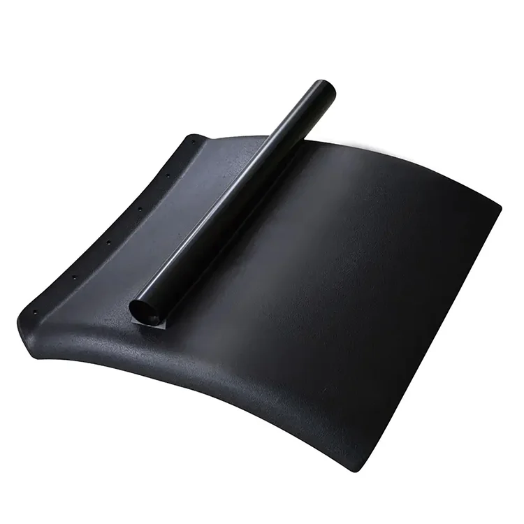 24" Black Poly Quarter Fender Set Plastic Quarter Fender For Semi Truck