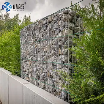 Professional Manufacturing of Welded Gabion Box Gabion Basket Stone Cage Garden Fence Galvanized Iron Wire Square Hole