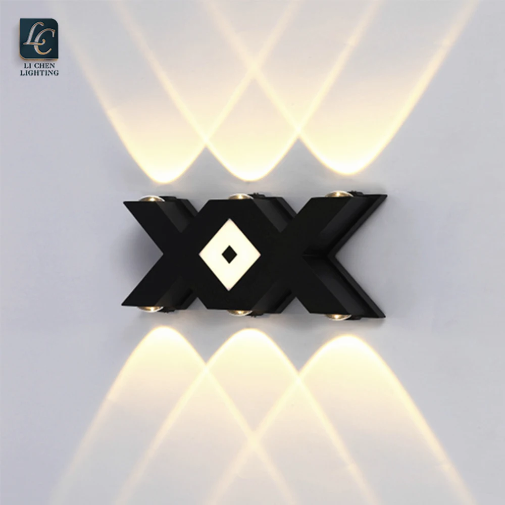 BD25 Modern Indoor Wall Lamps Aluminum Living Room Bedside Decoration Creative outdoor Wall Lights  