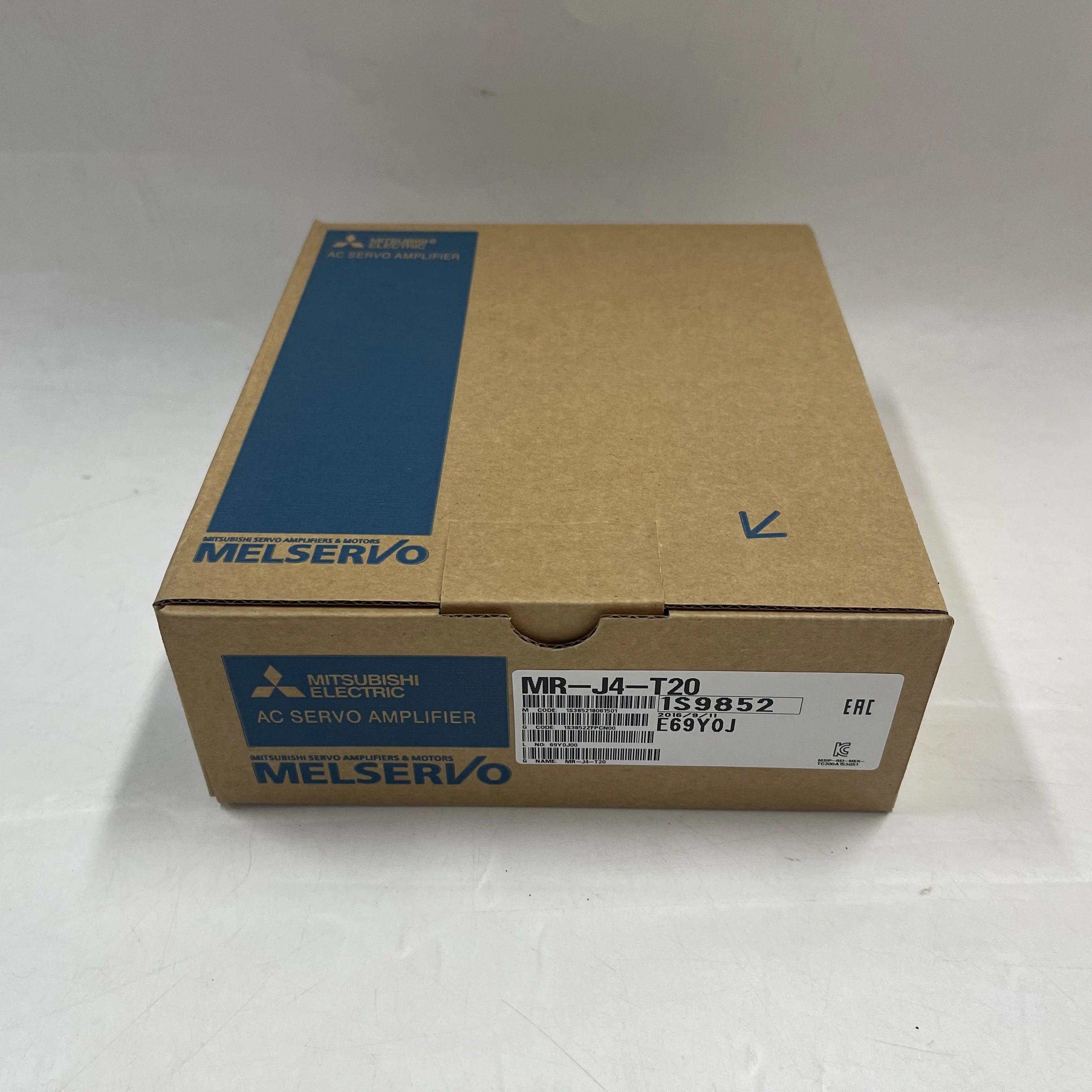 MITSUBISHI AC Servo Amplifier MR-J4-T20 MITSUBISHI AC Servo Amplifier MR-J4-T20