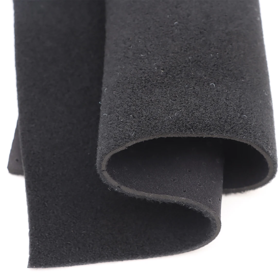 Quality SBR Chloroprene Rubber Composite Fabric OK Foam Laminated Fabric with velcro Used for Sports Protective Fabric Buckle