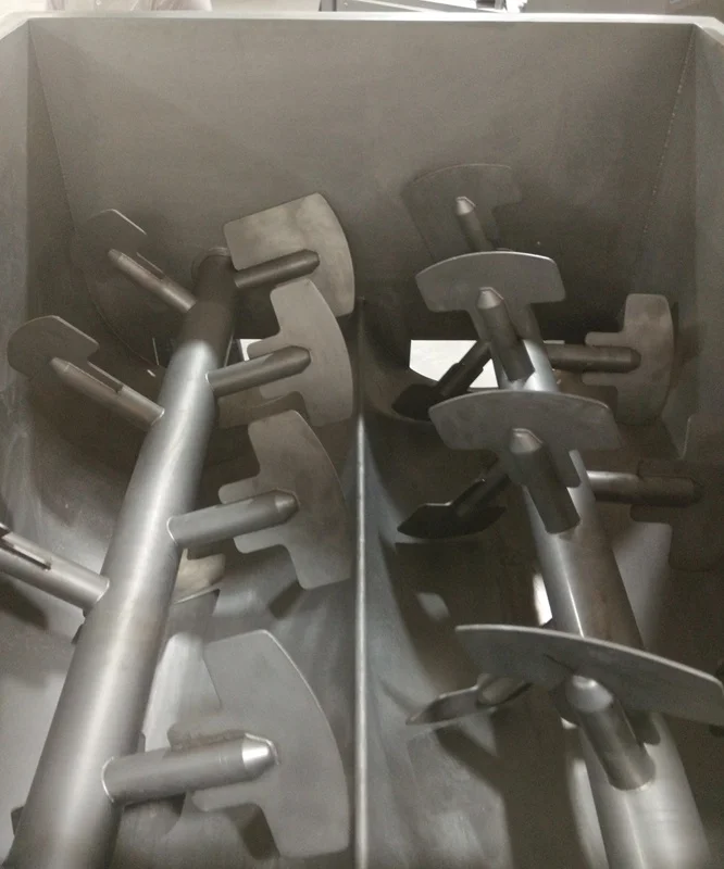 Vacuum Double Axis Meat Mixer Machine Mixing Machine