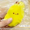 Plátano amarillo, pequeño y gordito.
