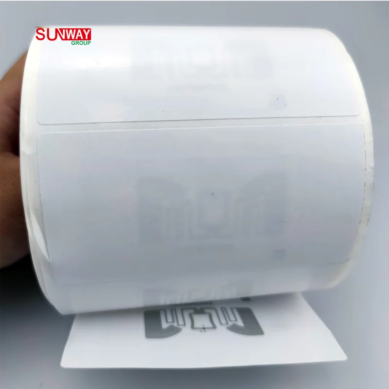Cheap Price Smart Uhf Rfid Sticker Label Jewelry Clothing Shipping Library Book Waterproof Rfid