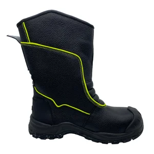 Oilfield Safety Shoes Anti-smash Anti-puncture Bwaterproof Anti-slip Work Shoes Oil-proof Wear-resistant Safety Shoes