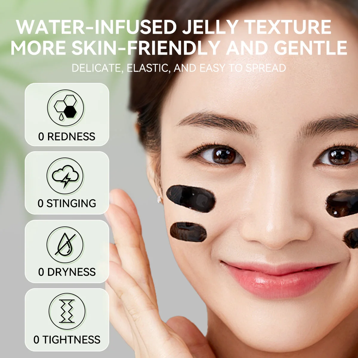 LANBENA Nose Blackhead Remover Peel Off Mask Face Cream Pore Strips Black Head Removal Mask factory