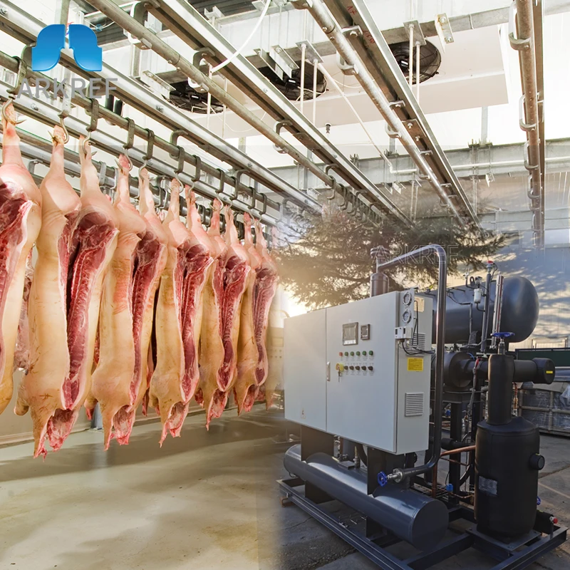 Cold Storage Room One-stop Slaughter House Refrigeration Equipment ...