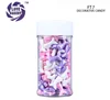 Cola de pescado rosa, blanca y púrpura-130 gramos