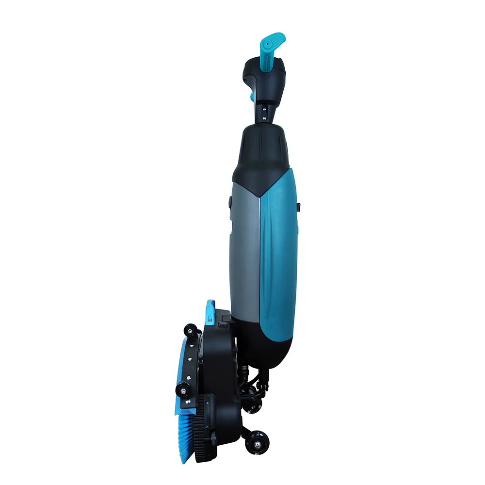 Walk Behind Battery Cleaning Machine Electric Floor Cleaning Scrubber