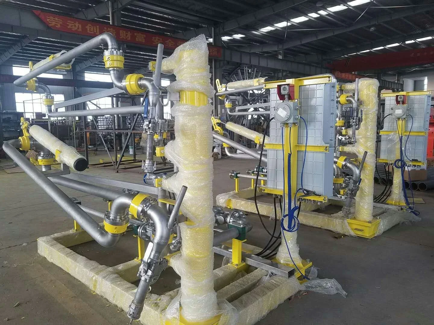 Skid Mounted Loading Station with Loading Arm for  Truck Tanker and Railway Car