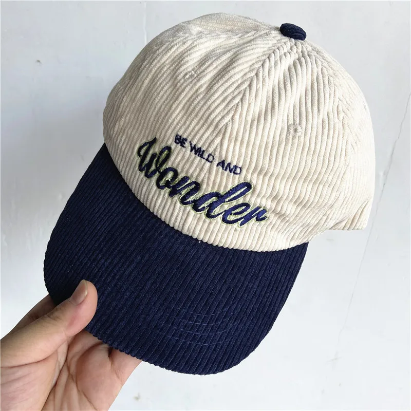 Custom Buckle Hat,Corduroy Dad Hat Women And Mens,Ice Cream Color Cap ...