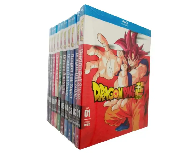 英語版　ドラゴンボール超 シーズン1-10 DVD コンプリートシリーズ残りは未開封です