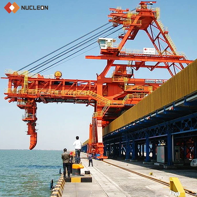 Grab Bucket Marine Ship Loader and Unloader  Crane