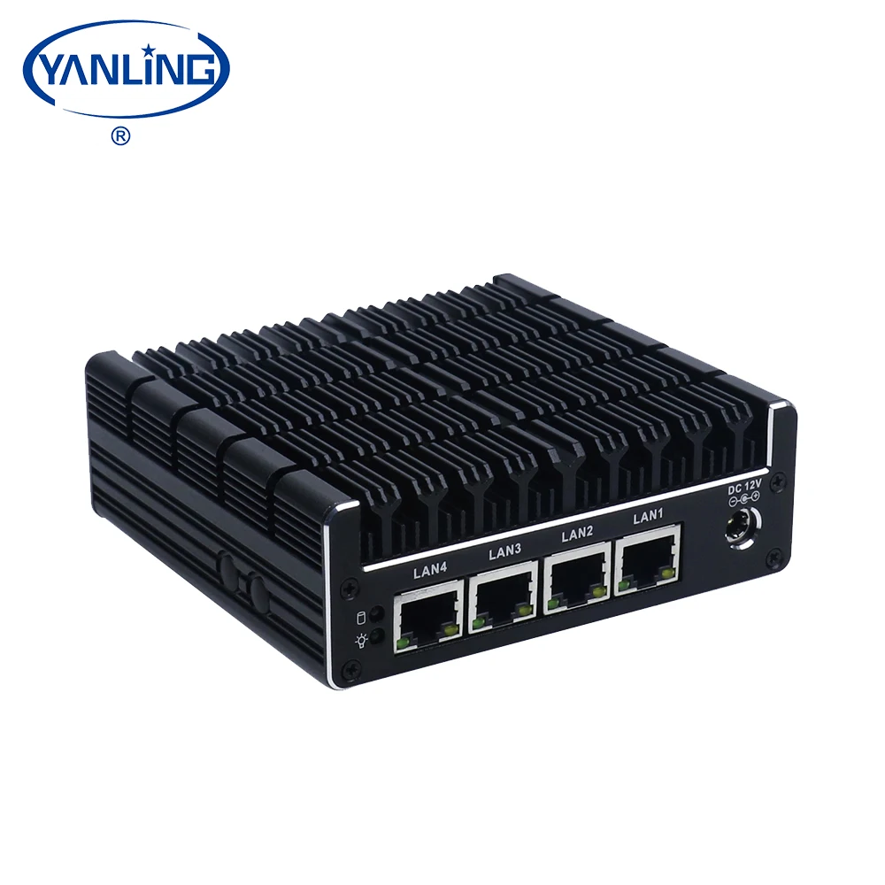 ミニサーバ J3160 4 PortLAN YL-J3160L4 Mini Pc Intel Celeron J3160 Windows 10 2gb 32gb Hdmi Wi-fi