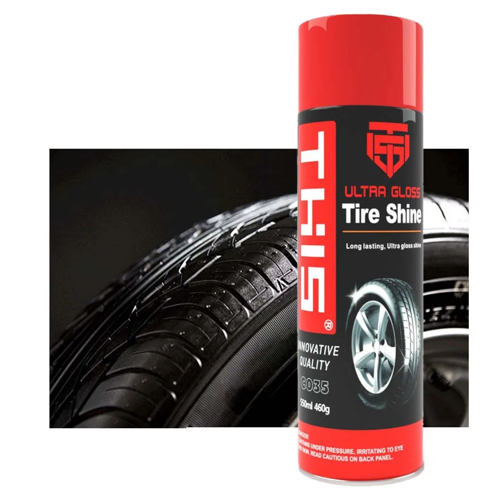 Лучший черный очиститель для шин глянцевый лак на заказ покрытие из пеноматериала блеск