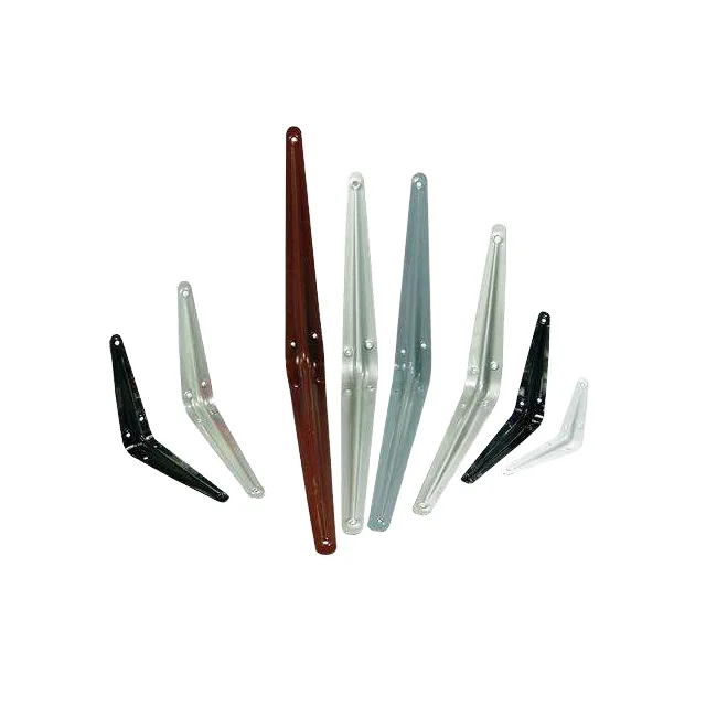 Many Colors Iron Triangle Shelf Support  Bracket for Bed Use
