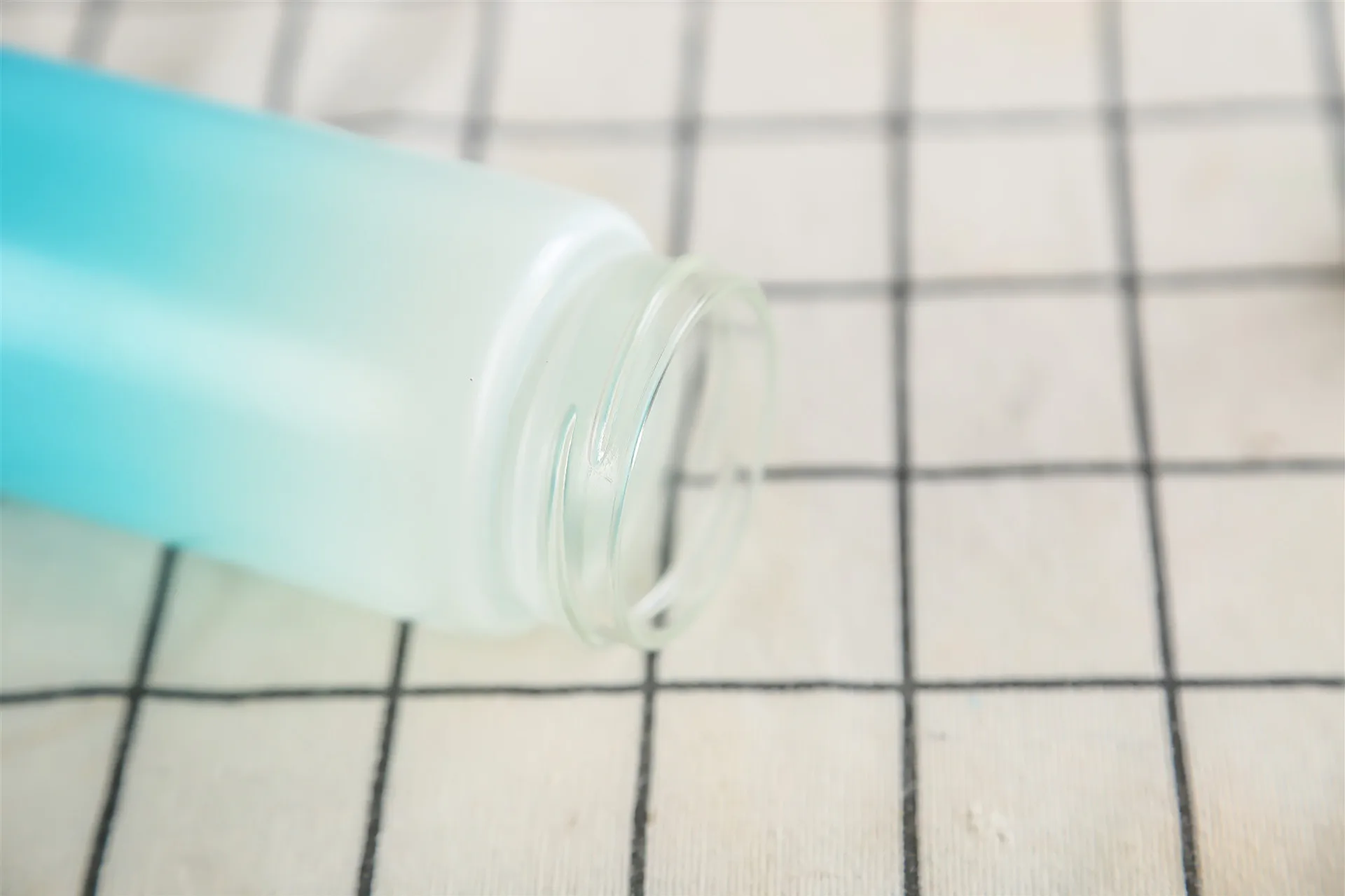 Custom Glass Cup Letter Glass Water Cup Colorful Frosted Glass Drinking Bottle With Lid Buy